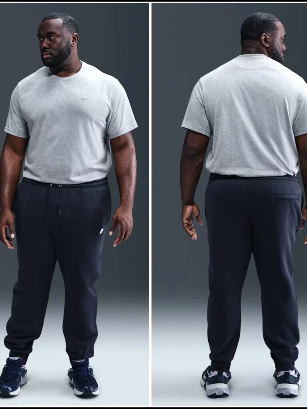 Men's Nike Sportswear Club Joggers-Size 4XL TALL (FN3787-451) Navy